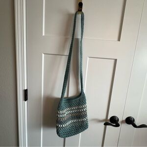 Beautiful Croft and borrow Crossbody, crocheted, beach vibes, nautical, school